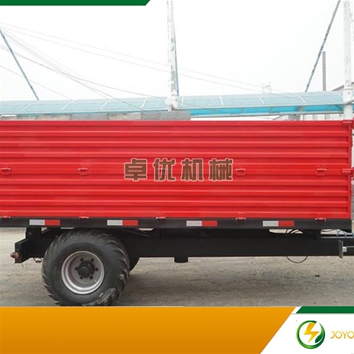 山東卓?jī)?yōu)歐式5噸自卸拖車廠家生產(chǎn)